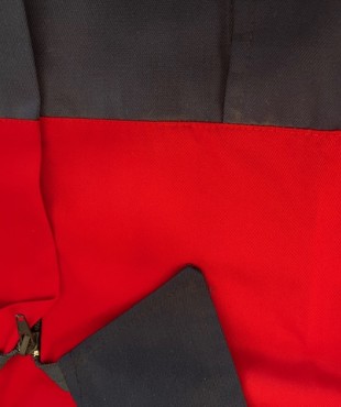 ΣΑΚΑΚΙ ΕΡΓΑΣΙΑΣ ΜΠΛΕ- ΚΟΚΚΙΝΟ ΜΕ ΦΕΡΜΟΥΑΡ