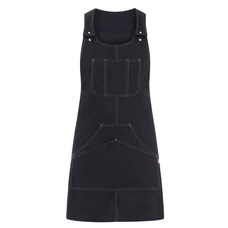 ΣΑΜΑΡΑΚΙ 25P02H453-SCAMICIATO ZONDA 65%COTTON 35%POLYESTER BLACK