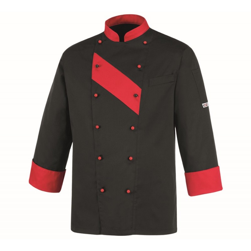 ΣΑΚΑΚΙ ΜΑΚΡΥ ΜΑΝΙΚΙ ΜΑΥΡΟ ΚΟΚΚΙΝΟ-2051007C PATCH 65%POLYESTER-35%COTTON- RED