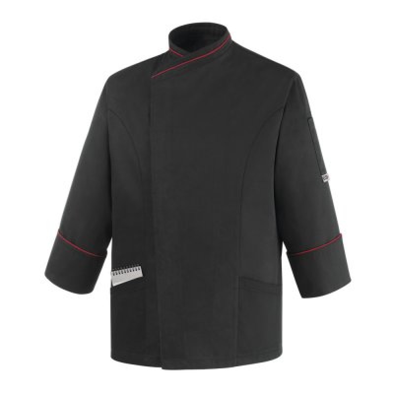 ΣΑΚΑΚΙ ΜΑΚΡΥ ΜΑΝΙΚΙ ΜΑΥΡΟ ΜΕ ΚΟΚΚΙΝΑ ΡΕΛΙΑ-2032002C POCKET