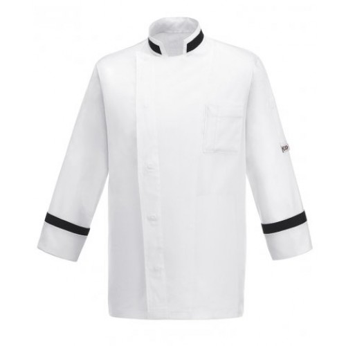 ΣΑΚΑΚΙ ΜΑΚΡΥ ΜΑΝΙΚΙ ΛΕΥΚΟ ΜΕ ΜΑΥΡΟ ΓΙΑΚΑ-2054001C SQUARE NECK