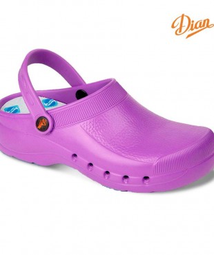 ΥΠΟΔΗΜΑ ΑΔΙΑΒΡΟΧΟ (ΜΩΒ-ΡΟΖ)-5036 DIAN ZOCCOLO EVA SOFT