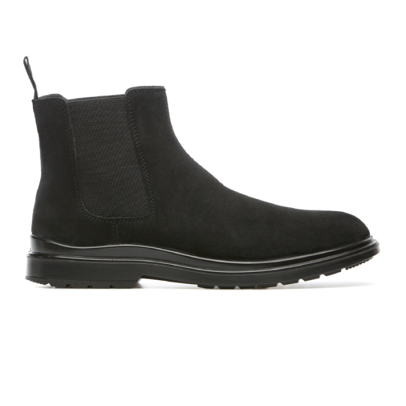 BEATLES SUEDE BLACK O2 SRC ΧΩΡΙΣ ΣΙΔΕΡΟ