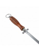 RR013 - ΜΑΣΑΤΙ 10  INCH ΣΤΡΟΓΓΥΛΟ ΞΥΛΙΝΗ  ΛΑΒΗ