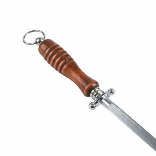 RR013 - ΜΑΣΑΤΙ 10  INCH ΣΤΡΟΓΓΥΛΟ ΞΥΛΙΝΗ  ΛΑΒΗ