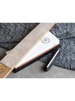 RW006-ΔΙΠΛΗ ΠΕΤΡΑ ΓΙΑ ΑΚΟΝΙΣΜΑ- DOUBLE SIDED SHARPENING STONE WOODEN HOLDER 400/1000