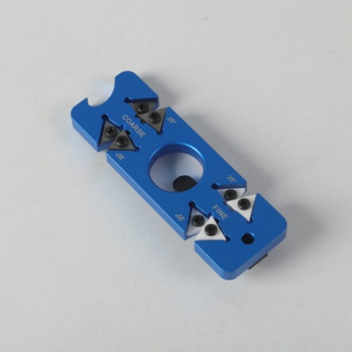 R0002-F - KNIFE SHARPENER - ΤΡΟΧΙΣΤΙΚΟ ΜΙΚΡΟ BLACK CERAMIC-WHITE CERAMIC ΓΙΑ ΣΟΥΓΙΑΔΕΣ