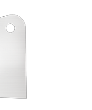 SQ37018L-ΜΠΑΛΤΑΔΑΚΙ ΜΠΛΕ ΛΑΒΗ 18CM-CLEAVER BLUE