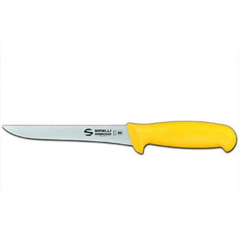 SD07012Y ΜΑΧΑΙΡΙ ΞΕΚΟΚΚΑΛ. ΙΣΙΟ ΣΤΕΝΟ 14CM ΚΙΤΡΙΝΗ ΛΑΒΗ - NARROW BONING KNIFE 14CM YELLOW