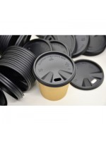 ΚΑΠΑΚΙ ΠΙΠΙΛΑ ΜΕΓΑΛΗ 12oz-16oz ΜΑΥΡΗ ΠΛΑΣΤΙΚΗ (100ΤΕΜ/ΠΑΚ)