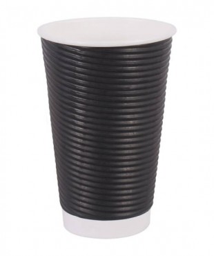 ΠΟΤΗΡΙ ΓΚΟΦΡΕ 16οz ΜΑΥΡΟ(20πακ.χ25τεμ)