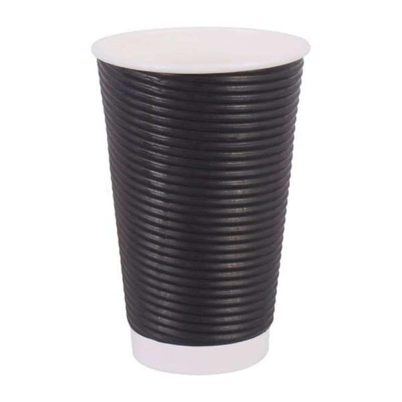 ΠΟΤΗΡΙ ΓΚΟΦΡΕ 16οz ΜΑΥΡΟ(20πακ.χ25τεμ)