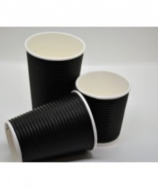 ΠΟΤΗΡΙ ΓΚΟΡΦΕ 12οz-14oz ΜΑΥΡΟ(20πακ.Χ25τεμ)