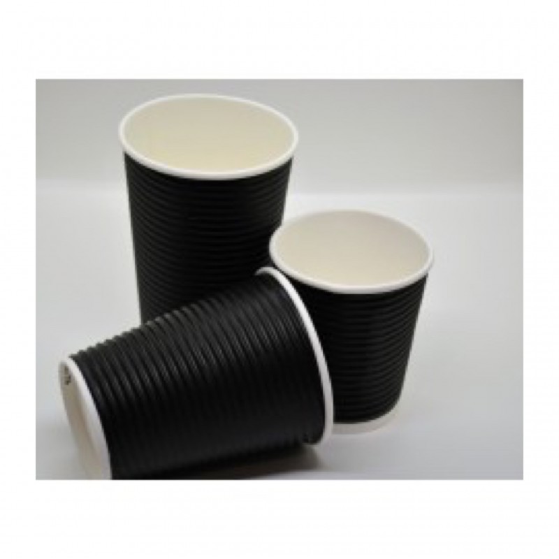 ΠΟΤΗΡΙ ΓΚΟΡΦΕ 12οz-14oz ΜΑΥΡΟ(20πακ.Χ25τεμ)