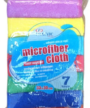 ΠΑΝΑΚΙΑ MICROFIBER ΣΕΤ 7ΤΜΧ (30Χ30)