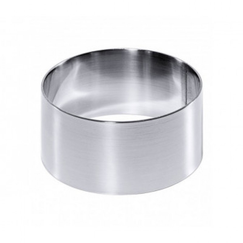 ΤΣΕΡΚΙ ΣΤΡΟΓΓΥΛΟ ΙΝΟΧ 12cm