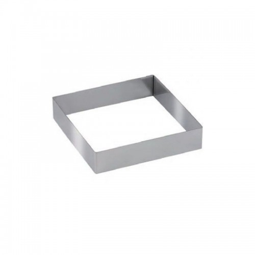 ΤΣΕΡΚΙ ΤΕΤΡΑΓΩΝΟ ΙΝΟΧ 16Χ16cm