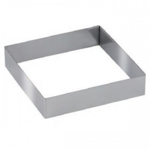 ΤΣΕΡΚΙ ΤΕΤΡΑΓΩΝΟ ΙΝΟΧ 12Χ12cm