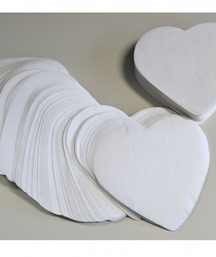 ΧΑΡΤΙ ΜΠΙΦ/ΜΗΧΑΝΗΣ ΑΝΤΙΚΟΛΛΗΤΙΚΟ ΚΑΡΔΙΑ ΛΕΥΚΟ