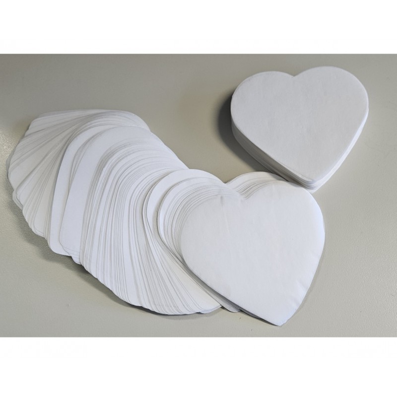 ΧΑΡΤΙ ΜΠΙΦ/ΜΗΧΑΝΗΣ ΑΝΤΙΚΟΛΛΗΤΙΚΟ ΚΑΡΔΙΑ ΛΕΥΚΟ