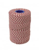 ΣΠΑΓΓΟΣ ΓΥΑΛΙΣΤΕΡΟΣ ΒΑΜΒ. ΚΟΚΚΙΝΟ-ΛΕΥΚΟ 100Μ 2ΜΜ ΧΟΝΔΡΟΣ