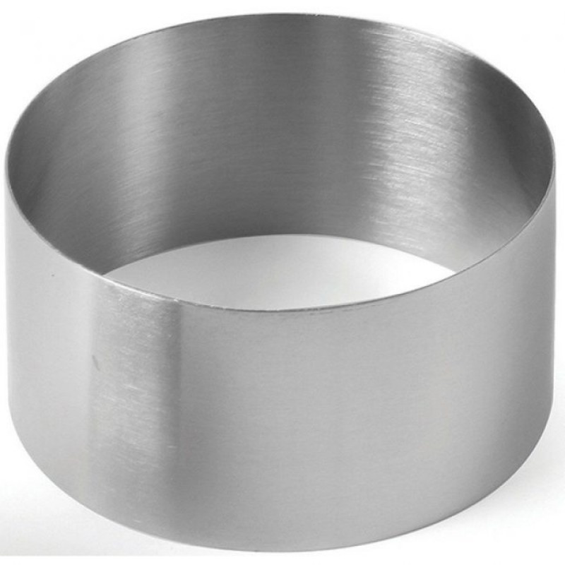 ΤΣΕΡΚΙ ΣΤΡΟΓΓΥΛΟ ΙΝΟΧ 10CM