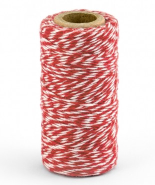 ΣΠΑΓΓΟΣ RED-WHITE 140M - ΨΙΛΟΣ