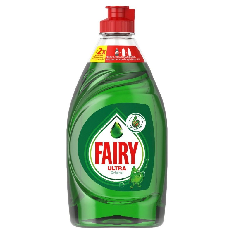 Fairy Original Υγρό Πιάτων Με Lift Action 400 ml