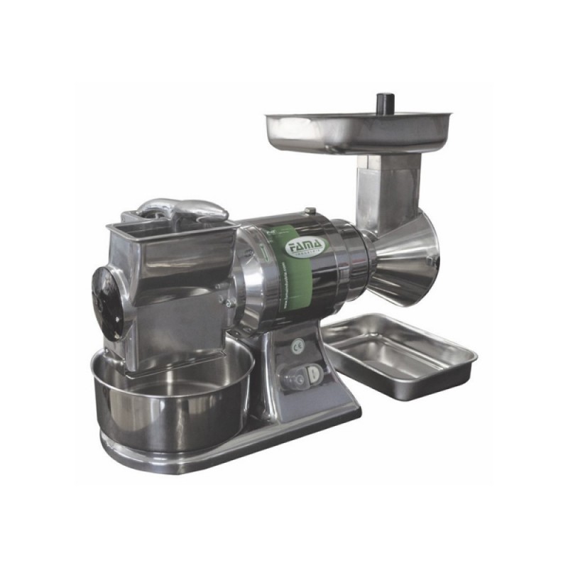 Τυροτρίφτης Κώνος-Κύλινδρος 1hp για Μαλακά και Σκληρά Τυριά FAMA