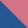 royal blue/neon coral