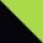 black/neon lime