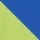 neon lime/royal blue