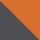 dark grey/orange
