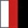 white/red/black