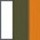 white/olive/orange
