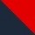 navy/red