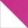 white/fuchsia fluo