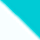 turquoise/white