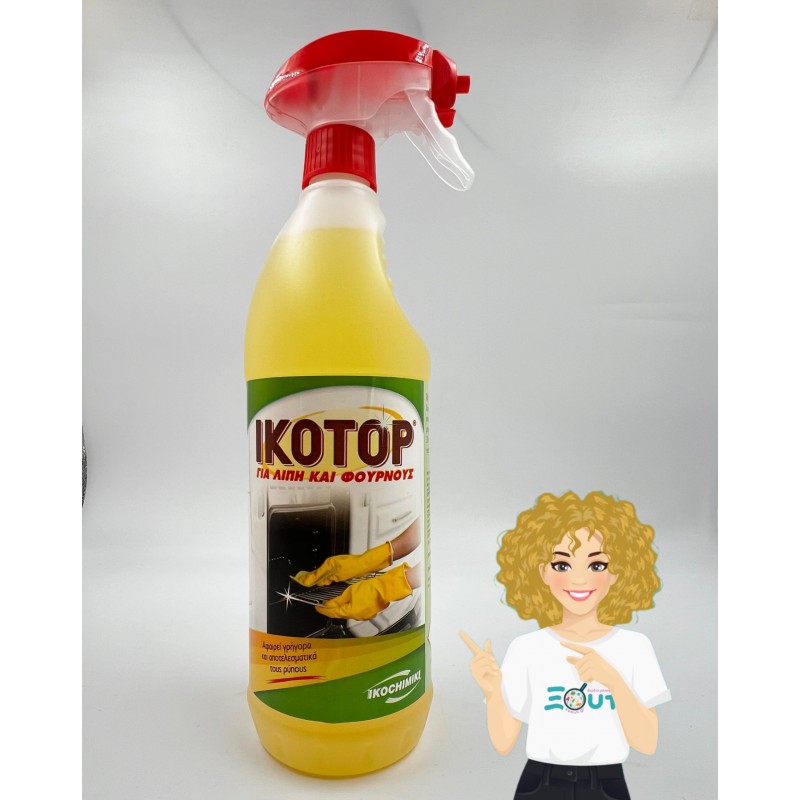 IKOTOP ΓΙΑ ΛΙΠΗ ΚΑΙ ΦΟΥΡΝΟΥΣ ΔΟΧΕΙΟ 1LT
