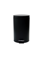 ΧΑΡΤΟΔΟΧΕΙΟ ΜΠΑΝΙΟΥ CLASSIC 12LT ΜΕΤΑΛΛΙΚΟ ΜΑΤ ΜΑΥΡΟ