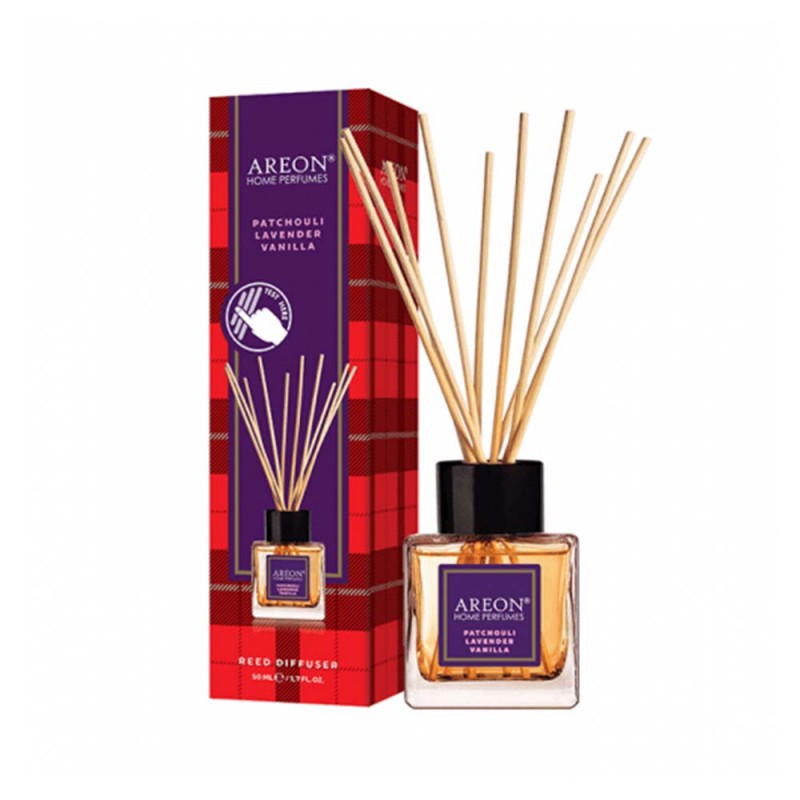 AREON HOME PERFUMES PATCHOULI LAVENDER VANILLA 50ML STICKS