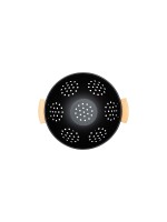 ΣΟΥΡΩΤΗΡΙ ΖΥΜΑΡΙΚΩΝ BAMBOO ESSENTIALS ΜΕΤΑΛΛΙΚΟ ΜΕ ΛΑΒΕΣ 24x24x13.7cm ΜΑΥΡΟ ΣΟΥΡΩΤΗΡΙ ΖΥΜΑΡΙΚΩΝ BAMBOO ESSENTIALS ΜΕΤΑΛΛΙΚΟ ΜΕ ΛΑΒΕΣ 24x24x13.7cm ΜΑΥΡΟ