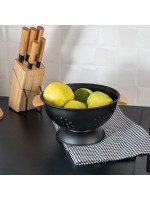 ΣΟΥΡΩΤΗΡΙ ΖΥΜΑΡΙΚΩΝ BAMBOO ESSENTIALS ΜΕΤΑΛΛΙΚΟ ΜΕ ΛΑΒΕΣ 24x24x13.7cm ΜΑΥΡΟ ΣΟΥΡΩΤΗΡΙ ΖΥΜΑΡΙΚΩΝ BAMBOO ESSENTIALS ΜΕΤΑΛΛΙΚΟ ΜΕ ΛΑΒΕΣ 24x24x13.7cm ΜΑΥΡΟ