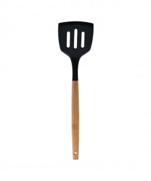 ΣΠΑΤΟΥΛΑ ΤΡΥΠΗΤΗ BAMBOO ESSENTIALS ΣΙΛΙΚΟΝΗΣ ΜΑΥΡΗ