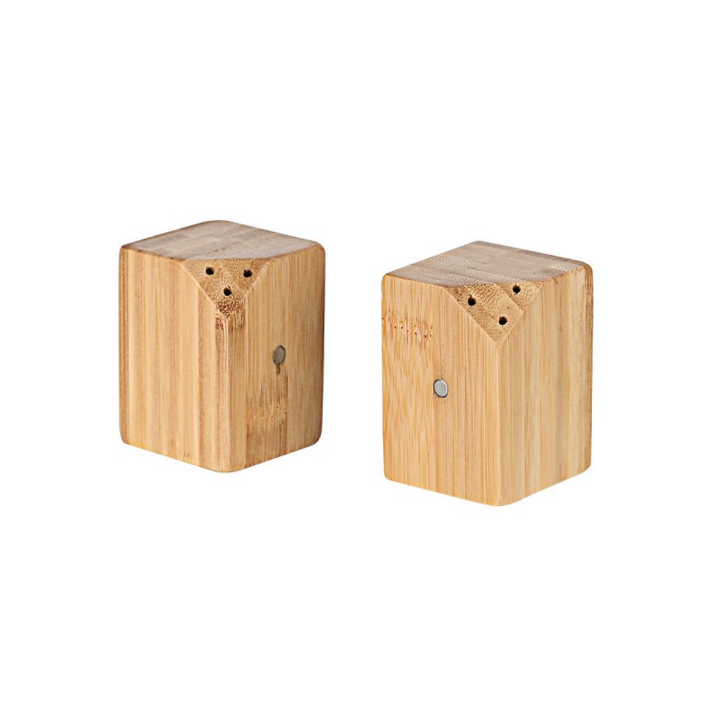 ΔΟΧΕΙΟ ΓΙΑ ΑΛΑΤΙ ΚΑΙ ΠΙΠΕΡΙ BAMBOO ESSENTIALS ΜΕ ΜΑΓΝΗΤΗ ΣΕΤ 2 ΤΕΜ.