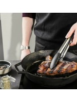 ΛΑΒΙΔΑ ΙΝΟΧ 34.5CM ΣΙΛΙΚΟΝΗΣ ΜΑΥΡΗ