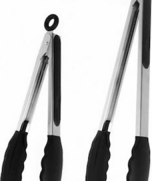 ΛΑΒΙΔΑ ΙΝΟΧ 34.5CM ΣΙΛΙΚΟΝΗΣ ΜΑΥΡΗ