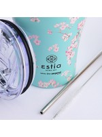 ΘΕΡΜΟΣ COFFEE MUG SAVE THE AEGEAN 350ml BLOSSOM GREEN