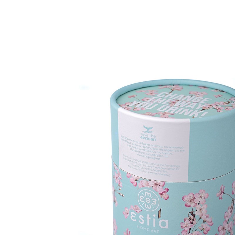 ΘΕΡΜΟΣ COFFEE MUG SAVE THE AEGEAN 350ml BLOSSOM GREEN