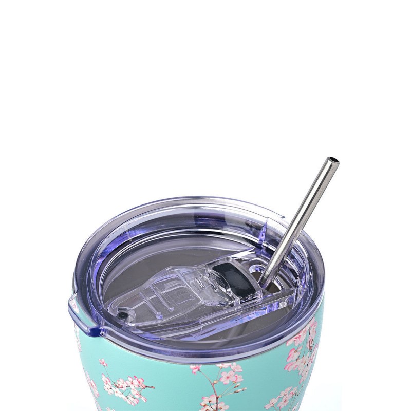 ΘΕΡΜΟΣ COFFEE MUG SAVE THE AEGEAN 350ml BLOSSOM GREEN